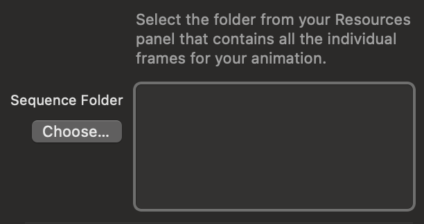Sequence Folder Screenshot
