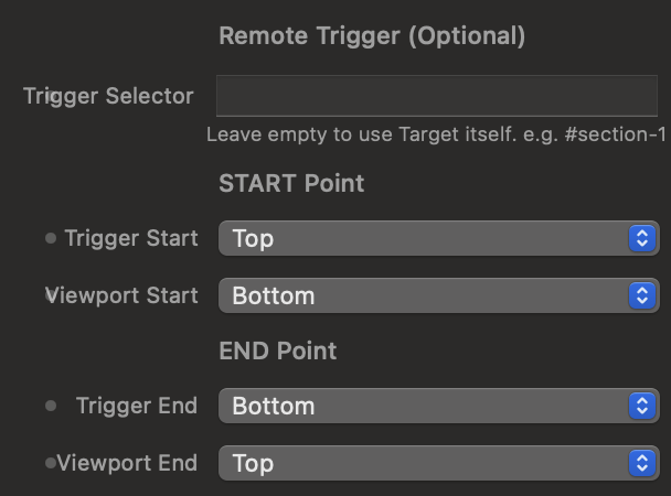 Scroll Triggers
